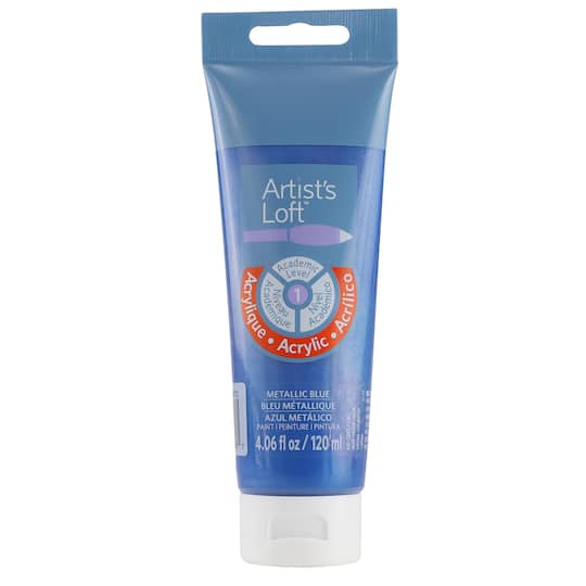 12 Pack: Metallic Acrylic Paint by Artist's Loft